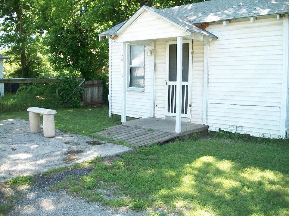 Good size yard with seating area
