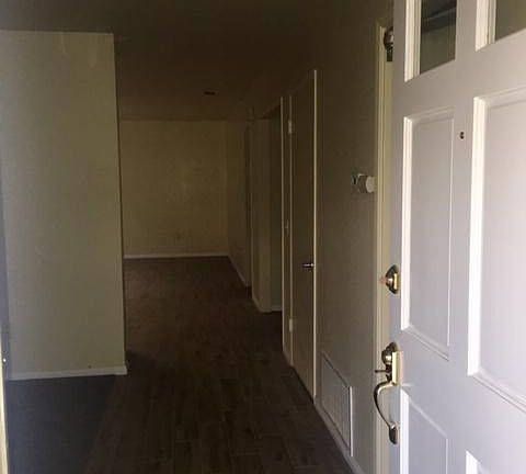 New wood tile flooring