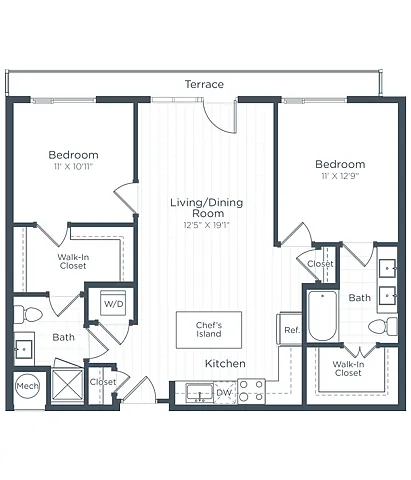 Floor plan B2B