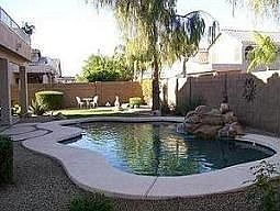 Backyard with Pool 