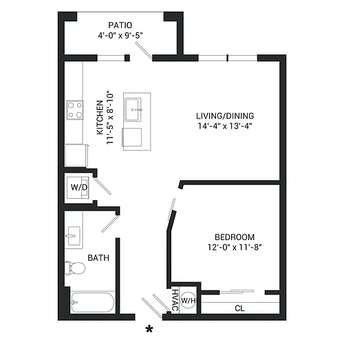 Floor plan Scene