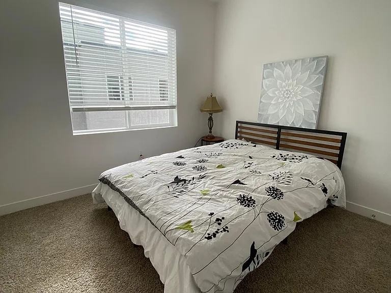 Bedroom #2 with Queen bed displaced
