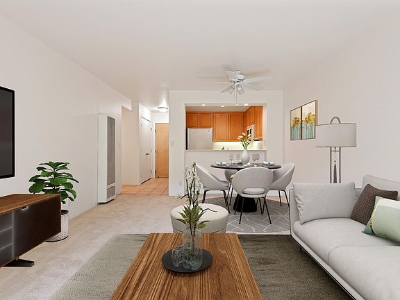 Dining and Living Room area