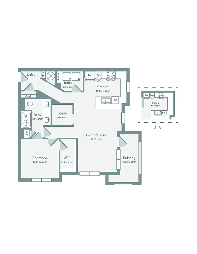 Floor plan Indigo
