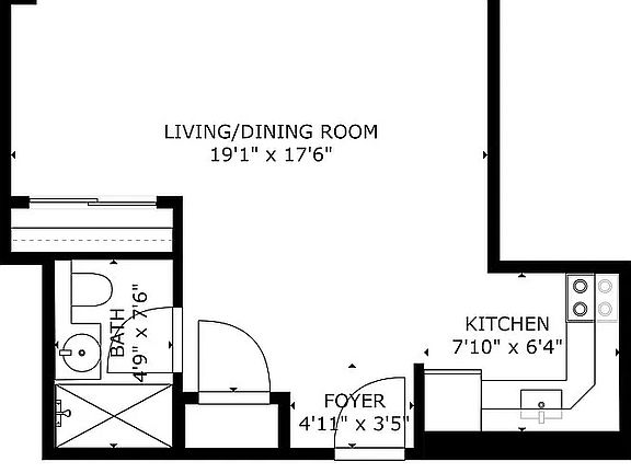 2nd image of 284 Mott St APT 2A