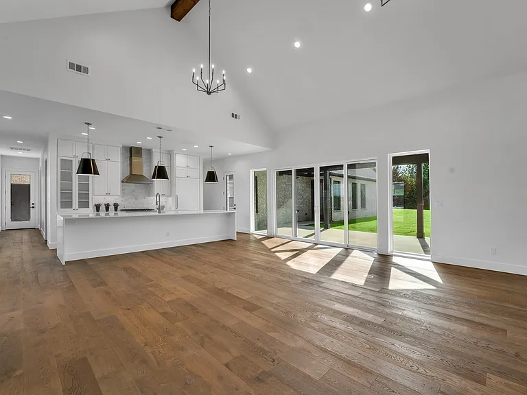 Open concept with natural light