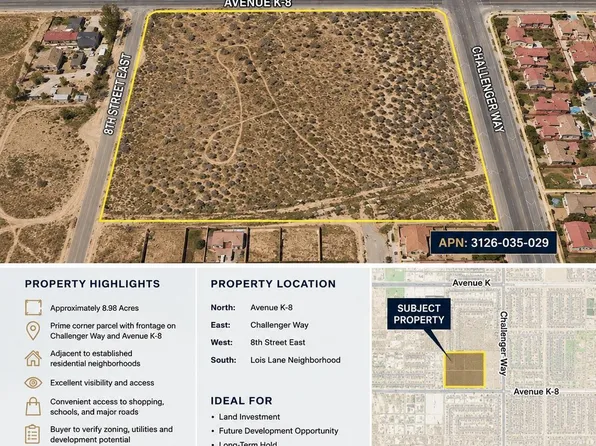 Avenue #K8, Lancaster, CA 93535