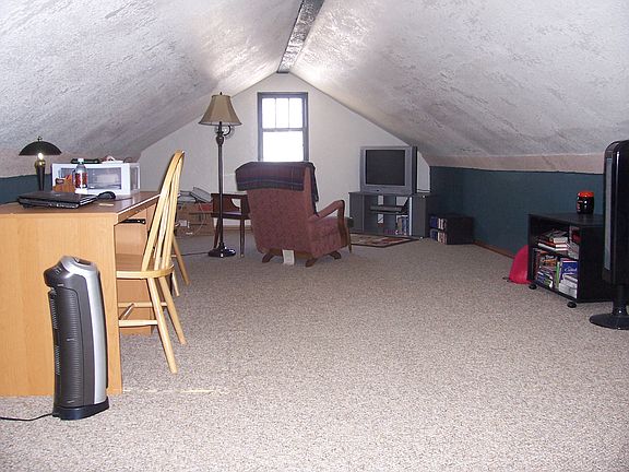Finished attic space