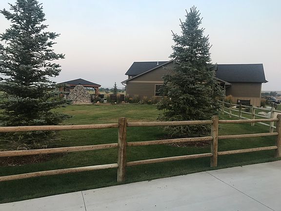 Fully fenced yard