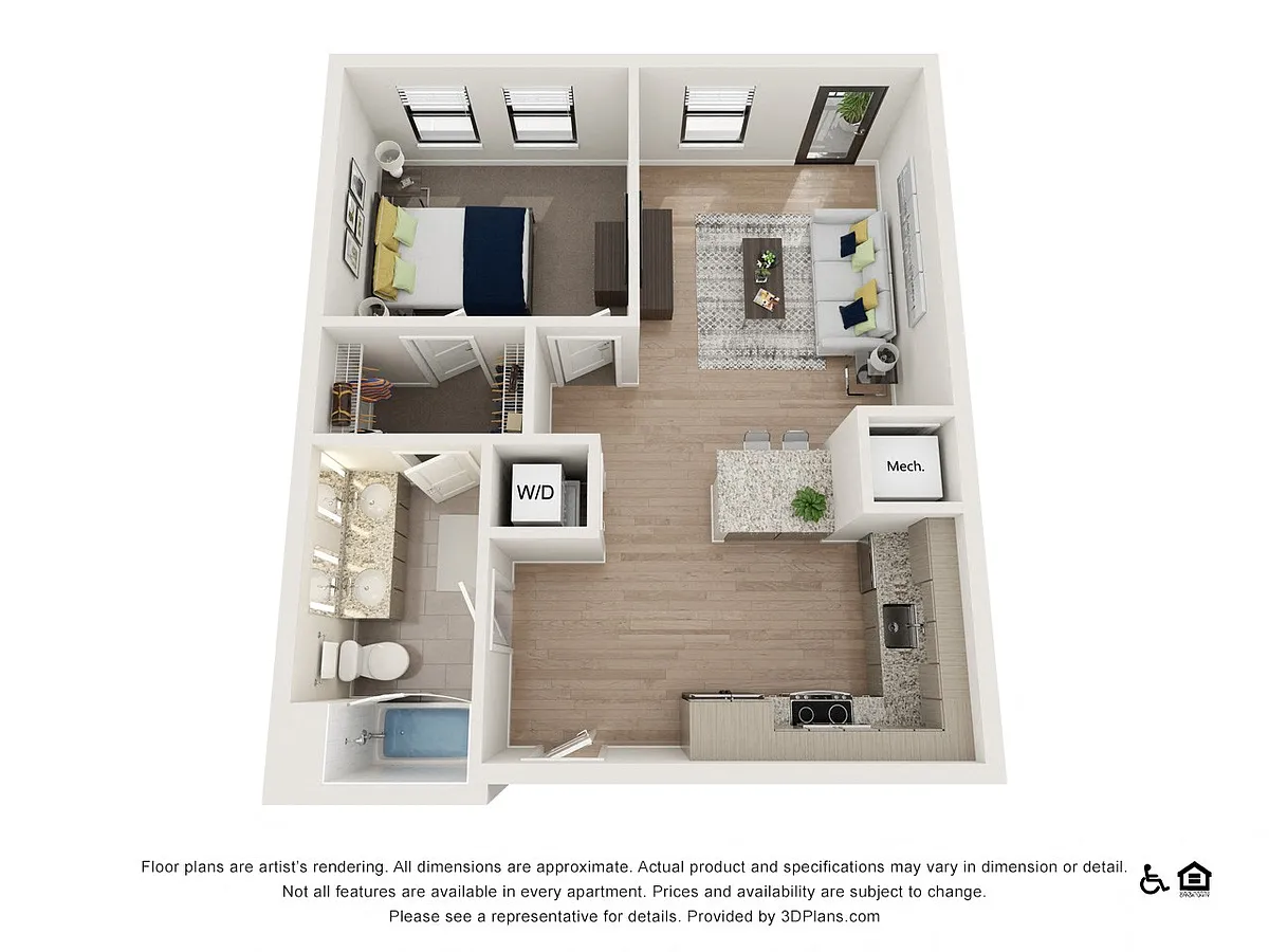 Floor plan 1X