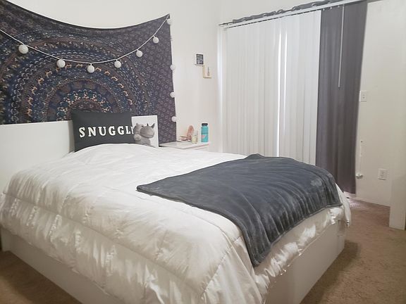 Spacious private bedrooms