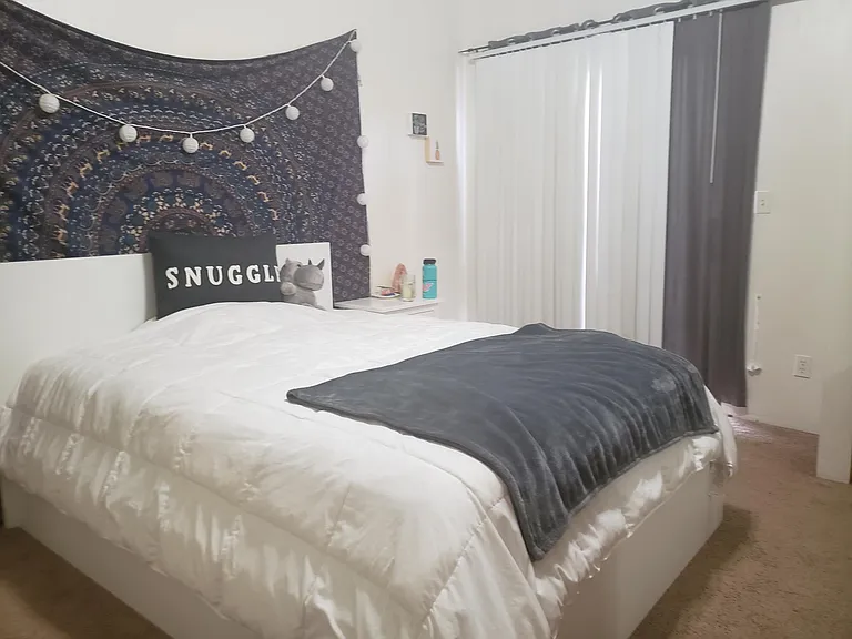 Spacious private bedrooms