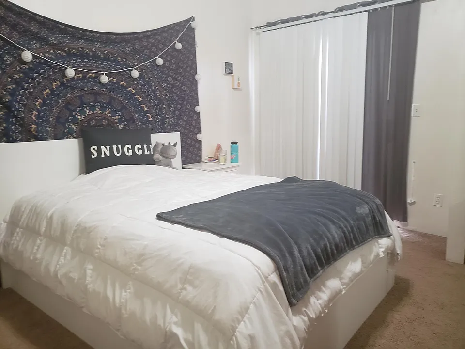 Spacious private bedrooms
