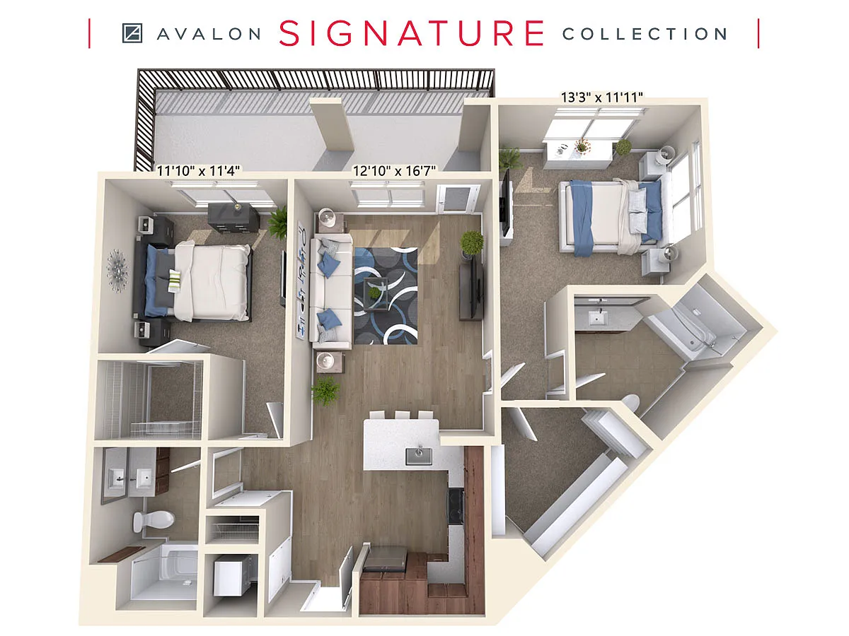 Floor plan B5-Wal