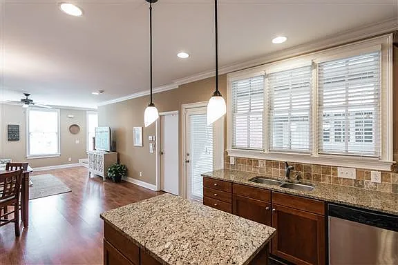 Light, bright, open kitchen