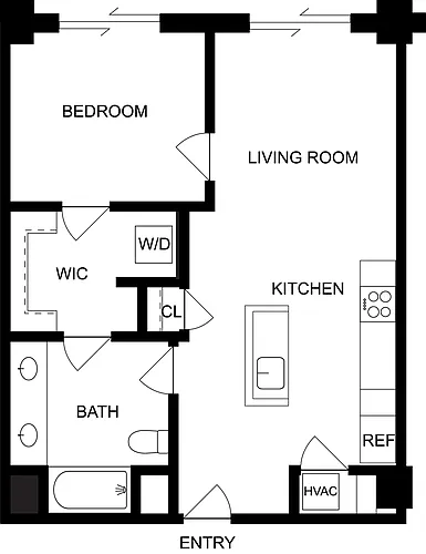 Floor plan A13