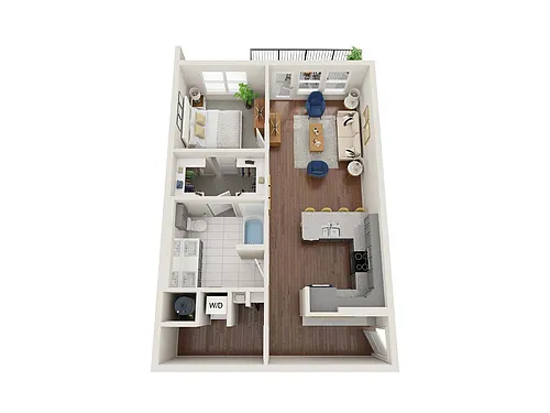 Floor plan Beebalm