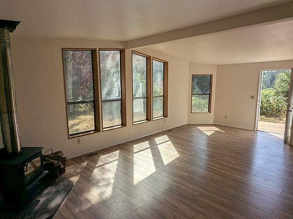 Living room and stove