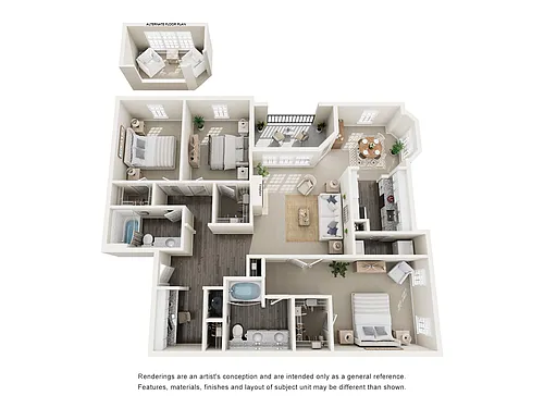 Floor plan C1 - Spiegal