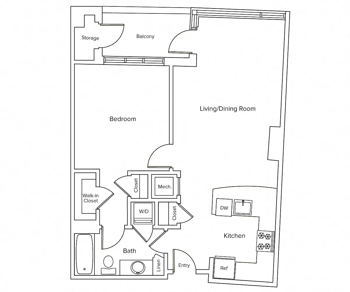 Floor plan A14