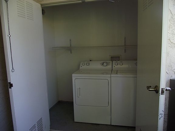Full-size washer & dryer