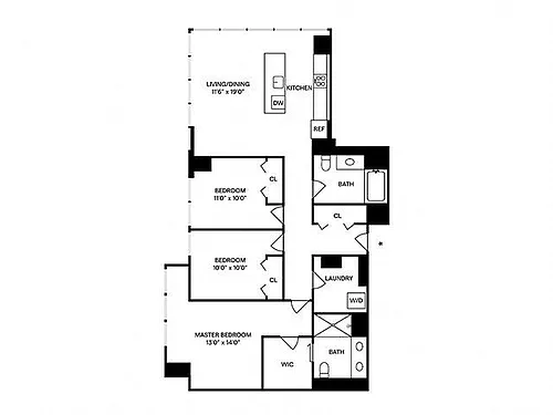 Floor plan C1
