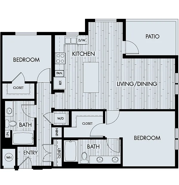 Floor plan Plan 2E