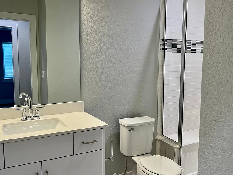 Downstairs bathroom.