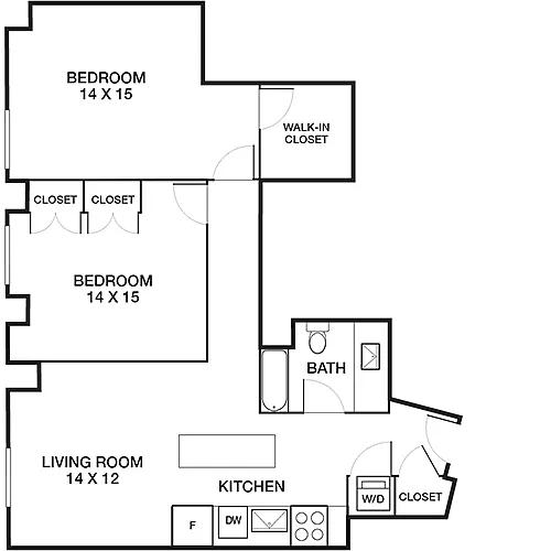Floor plan Union