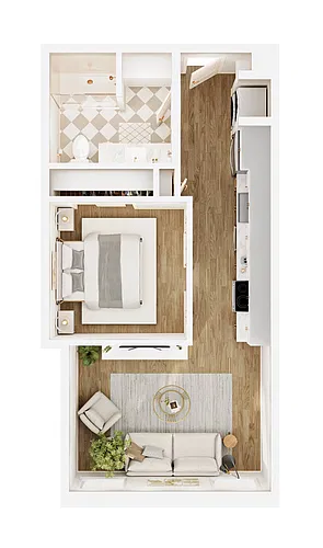 Floor plan The Ghost Sign