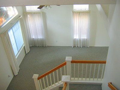 front room from upstairs