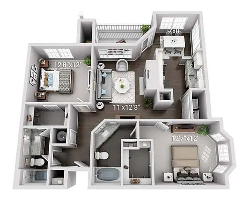 Floor plan B1