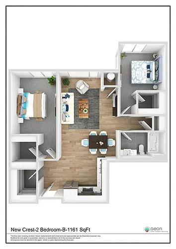 Floor plan 2 Bedroom, Income Restrictions, Addition