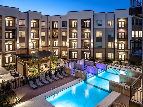 Resort-inspired Pool with Courtyard, Pavilion and Outdoor Kitchen