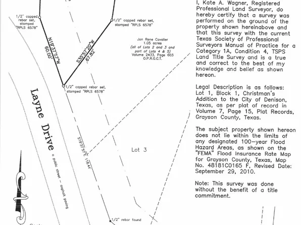 1130 Layne Dr, Denison, TX 75020