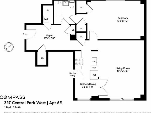 2nd image of 327 Cpw #6E