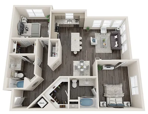 Floor plan Sandhill Crane