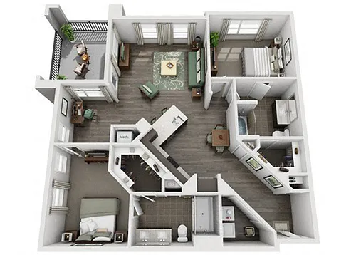 Floor plan B2