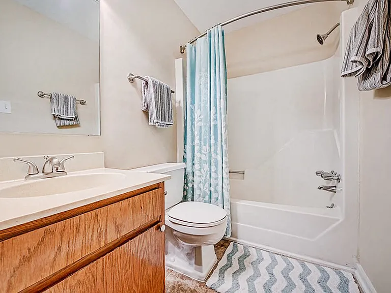Shower with Deep Soaking Tub