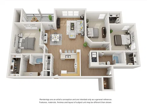 Floor plan The Threeflower