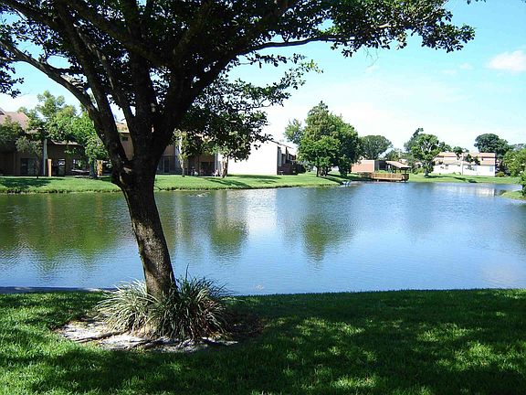 Lake view from the living room