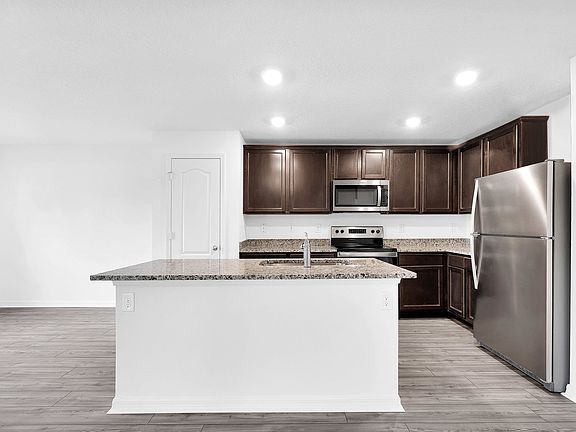 The heart of the home features all new Whirlpool R appliances