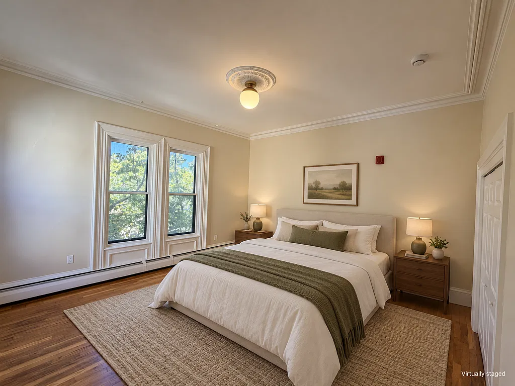 Historic Armory District 1BR | Dexter Park Views | Eat-In Kitchen | Heat + Parking Included — Photo 3