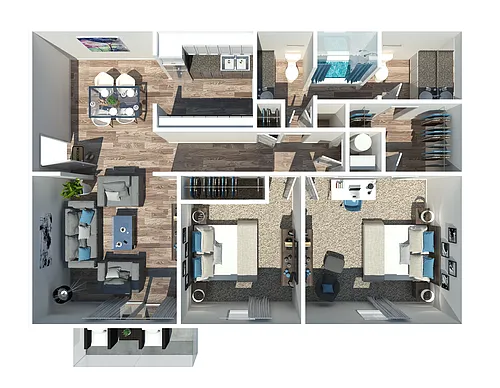 Floor plan Rosedale