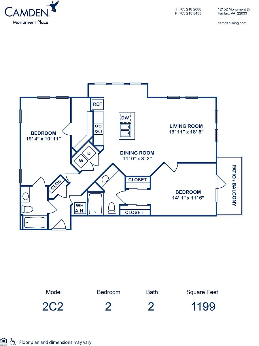 Floor plan 2C2