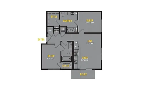 Floor plan B2