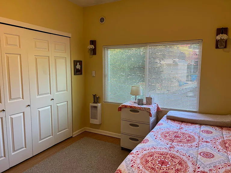 west bedroom with large closet