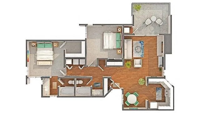 Floor plan The Centennial
