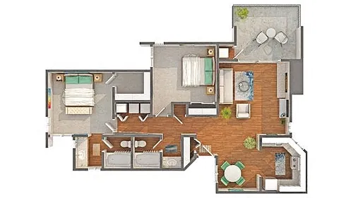 Floor plan The Centennial