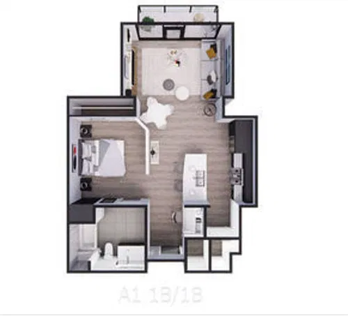 Floor plan A1